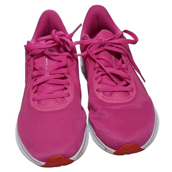Nike downshifter athletic sneaker pink white size 9 - Picture 1 of 12